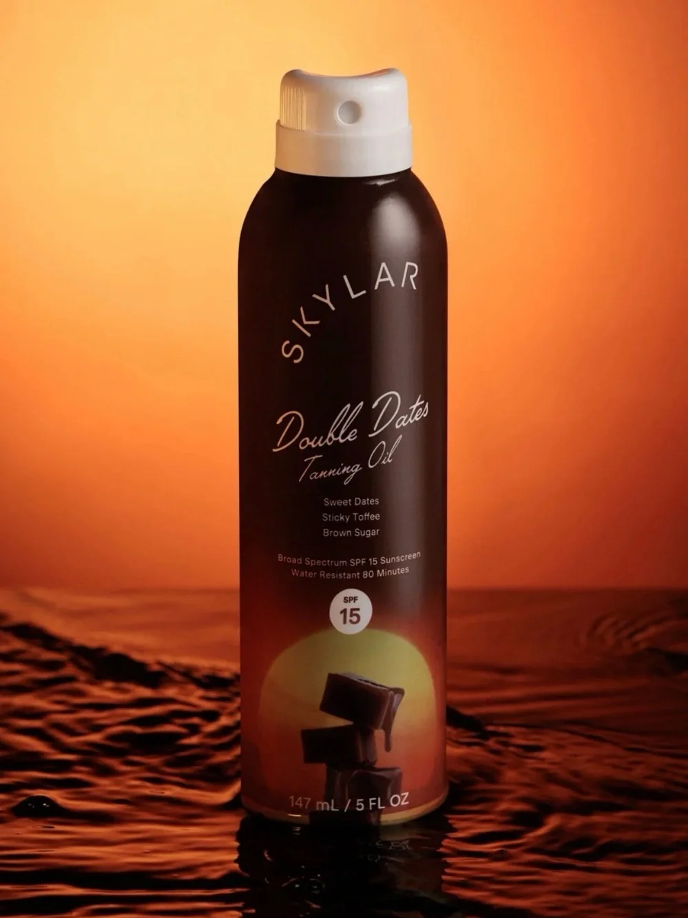 Skylar Double Dates Tanning Oil SPF50